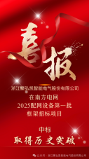 喜报|50net永乐高集团中标南方电网配网设备项目!